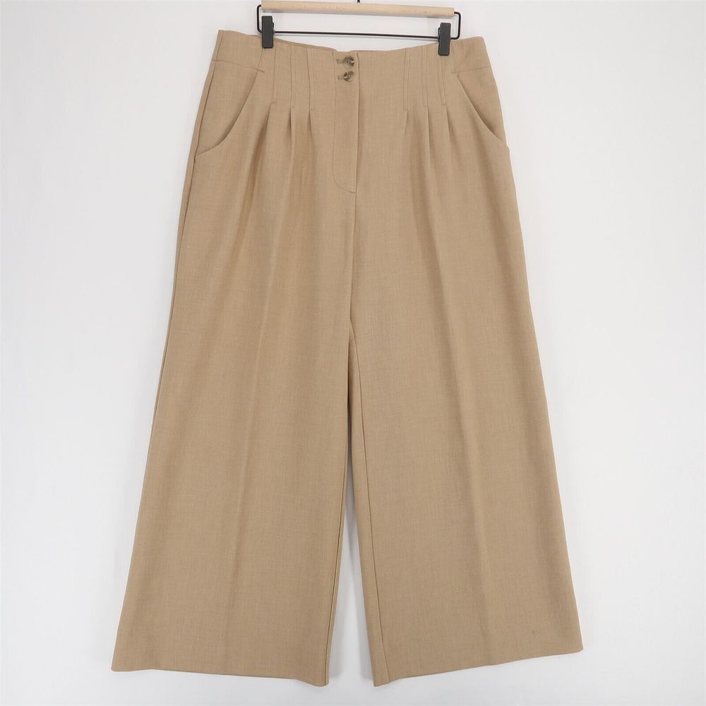 Maeve Tan Wide Leg Jumpsuit